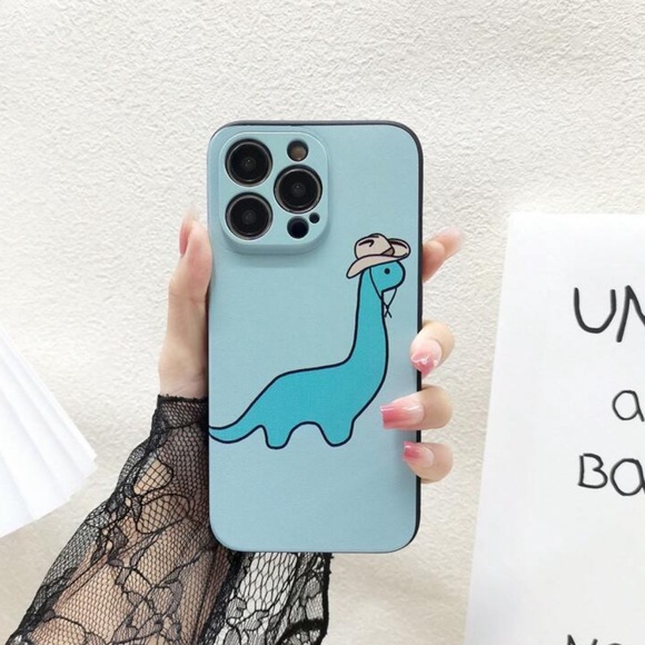 Other - ⚠️Clearance iPhone 15 Blue Dinosaur Phone Case